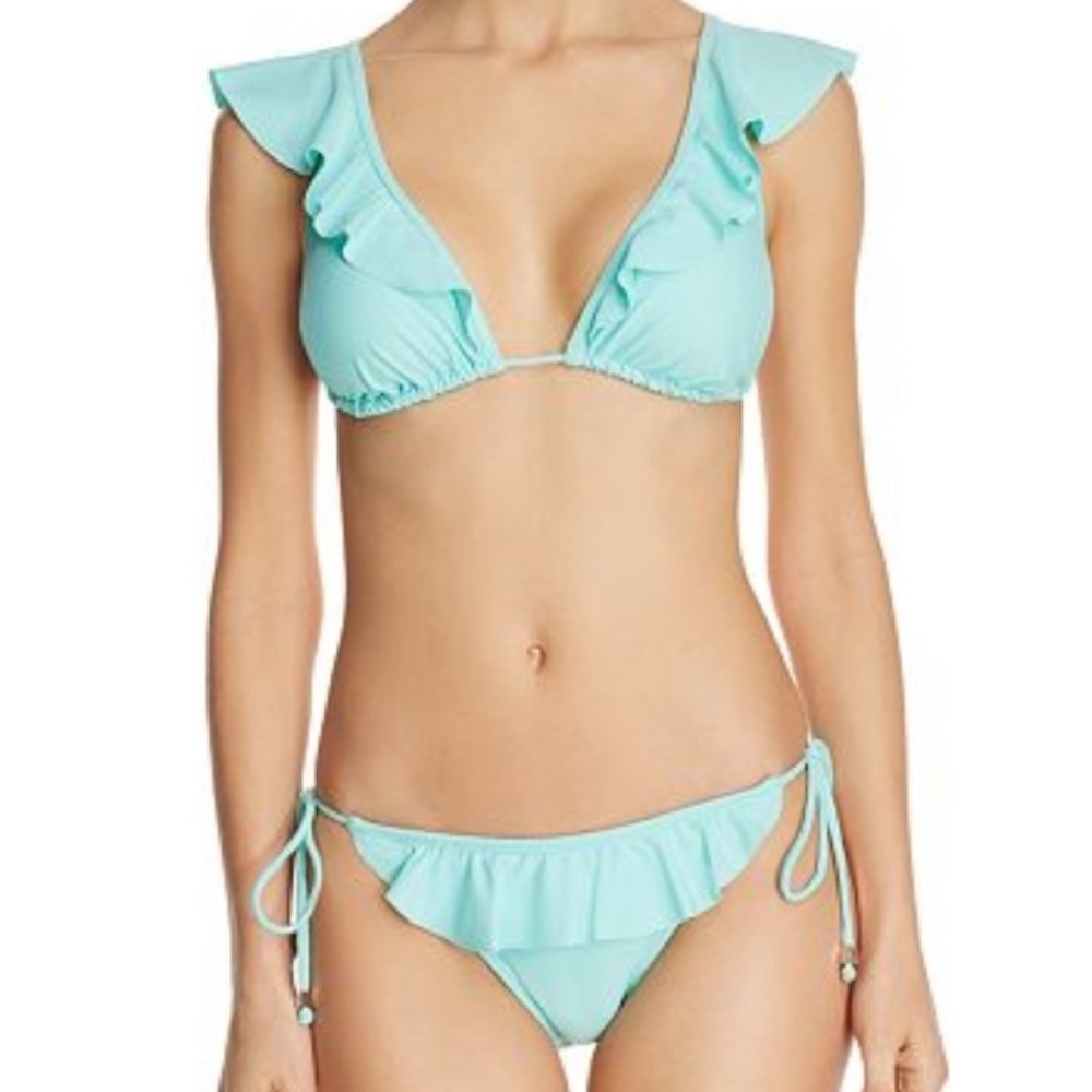 Shoshanna Ruffle Bikini-NWT